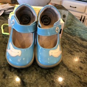 Livie & Luca Sky Blue Patent Leather size 10.